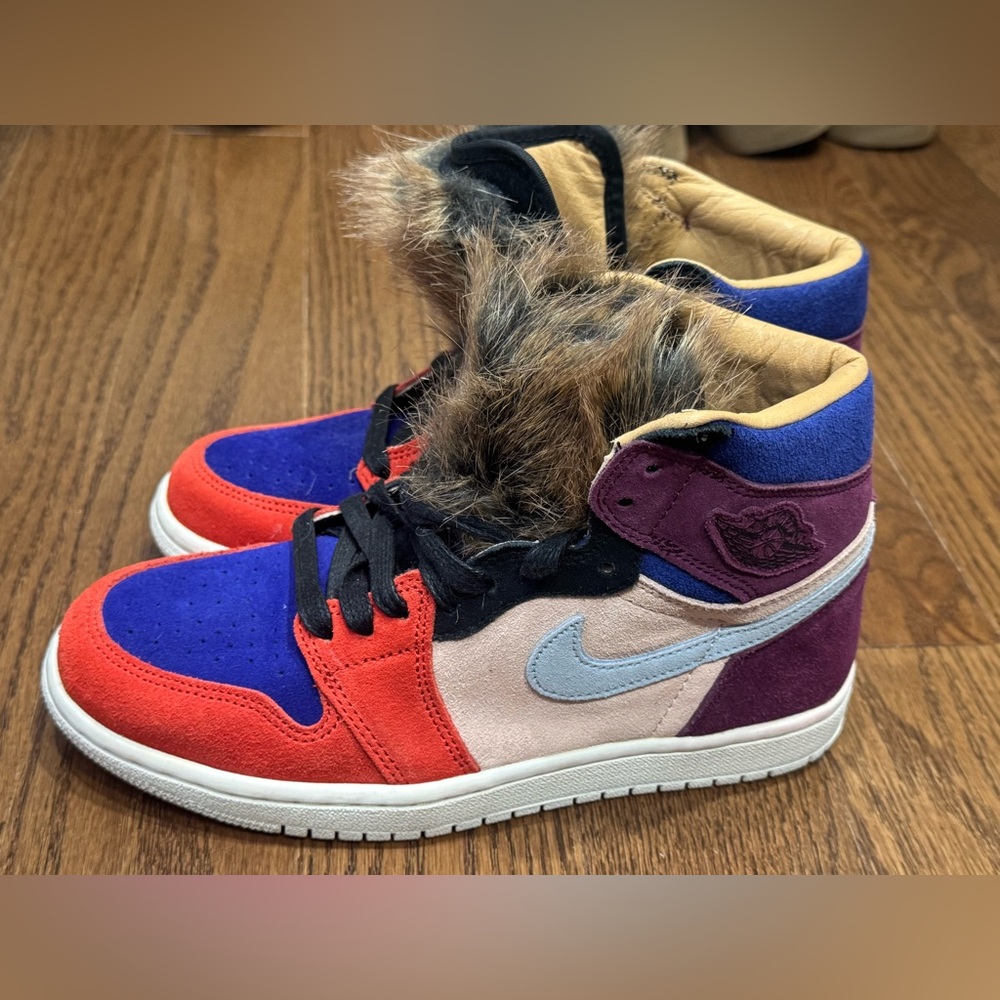 Nike Multicolor High-Top Sneakers - Picture 3 of 8